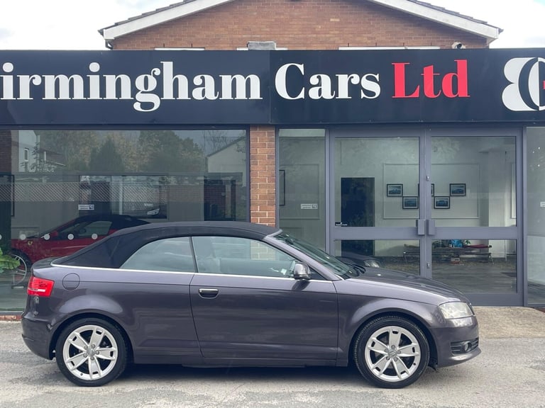 2009 Audi A3 Cabriolet 2.0 TDI Sport Euro 4 2dr CONVERTIBLE Diesel Manual