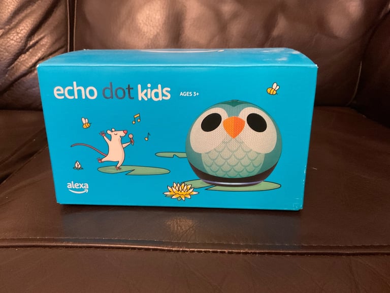 Echo dot kids Owl smart speaker with Alexa.
