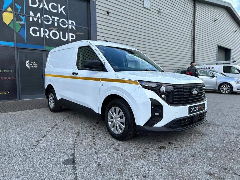 75 Reg Ford Transit Courier 1.5 Trend Euro 6, Utility, Civils Site Van, Air-Con