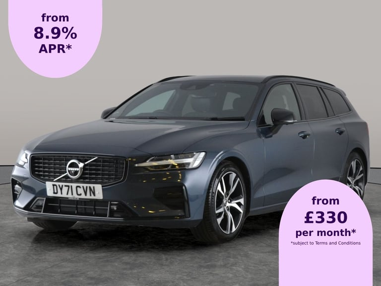 image for 2021 Volvo V60 2.0 B3 MHEV R-Design Estate 5dr Petrol Hybrid DCT Auto Euro 6 (s/s) (163 ps Estate...
