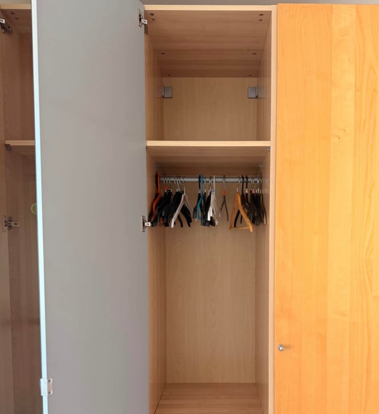 Ikea Wardrobe like New, Mirror Wardrobe 