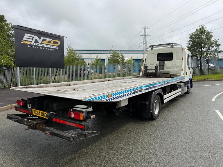 2014 64 REG RENAULT MIDLUM TRUCK 12 TON CREW CAB RECOVERY TRUCK TILT AND SLIDE