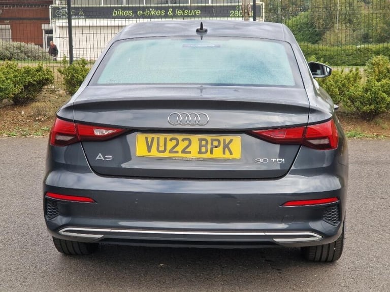 2022 Audi A3 2.0 TDI 30 Sport Saloon 4dr Diesel Manual Euro 6 (s/s) (116 ps) SALOON Diesel Manual