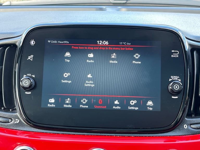  Fiat 500 1.0 Mhev Red Hatchback 3dr Petrol Manual Euro 6 s/s 70 Bhp Petrol