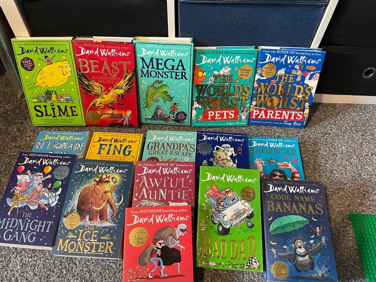 image for David Walliams book collection