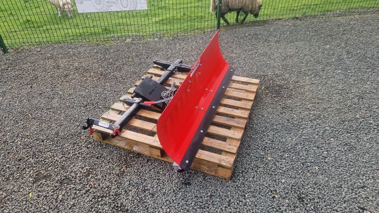 Quad atv quad x fully adjustable snow plough with chassis frame tractor 