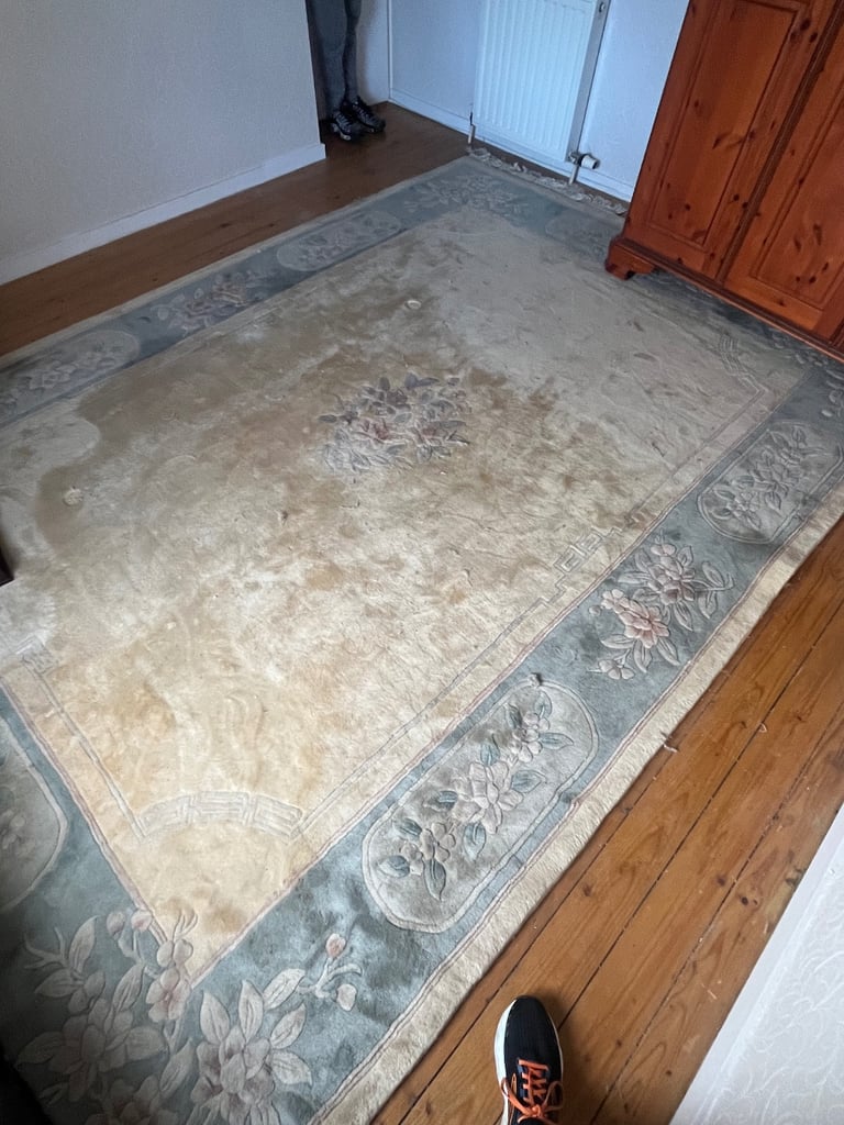 image for Vintage Hand-Carved Chinese Wool Rug – 1980s – 3m x 2m – £3,000