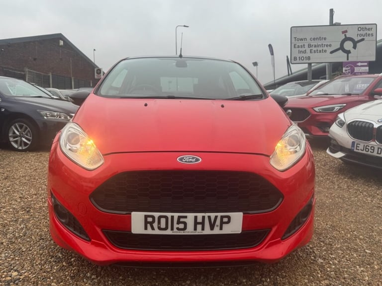 2015 Ford Fiesta 1.0 EcoBoost 140 Zetec S Red 3dr HATCHBACK PETROL Manual