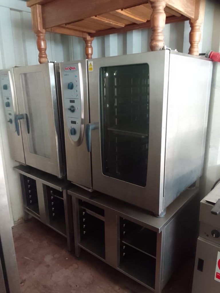 Catering equipment commercial gas & electric oven cookers Rationales restaurant Pub trailer items 
