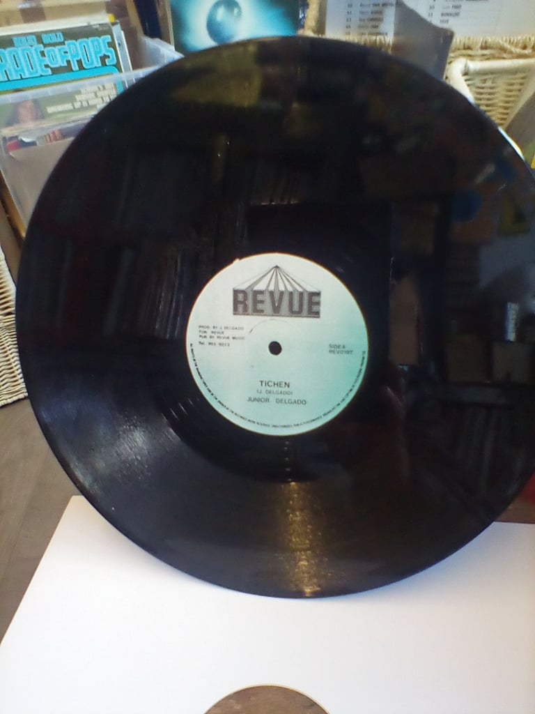 image for JUNIOR DELGADO,. TICHEN ,. 12 INCH VINYL ,.E.P. 