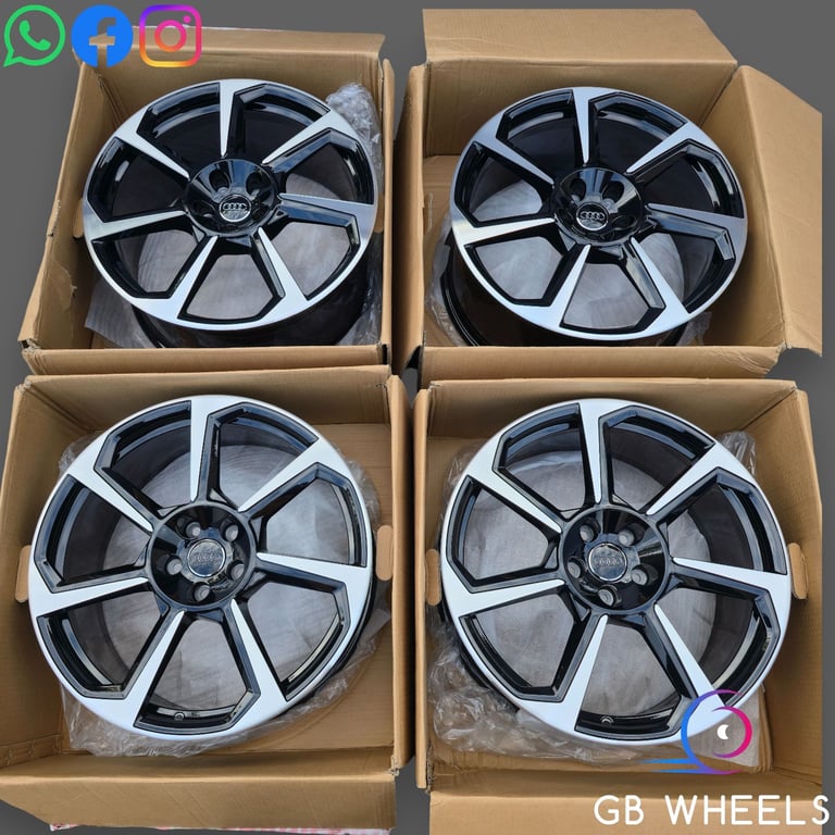 Genuine Audi TTRS 20" Forged Alloy Wheels 8S0601025CE TTS TT