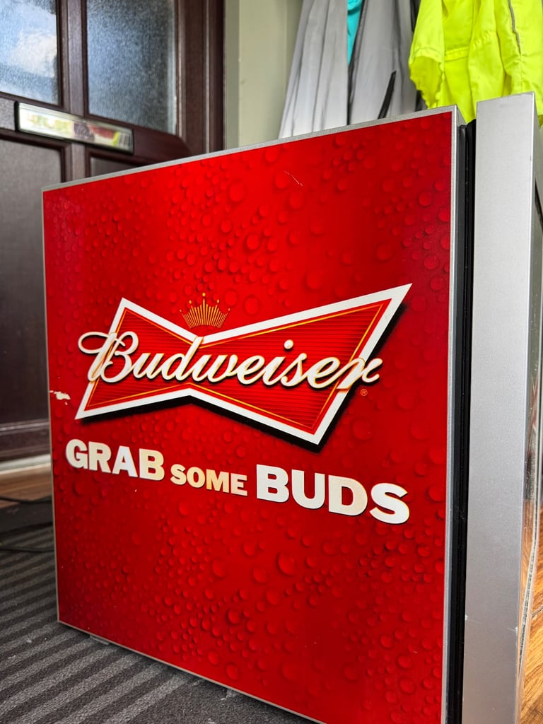 Budweiser mini-fridge 