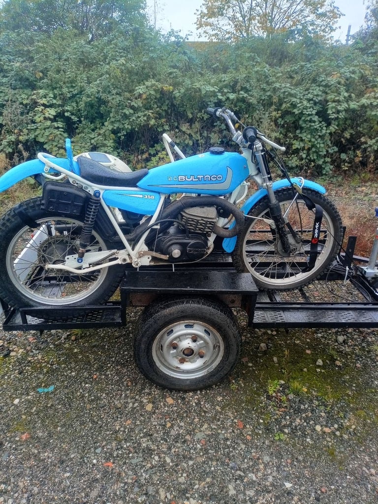 Trials bike sidecar, Bultaco 350 trials bike and sidecar 
