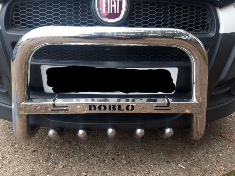 Fiat doblo / Vauxhall combo bull bar nudge bar