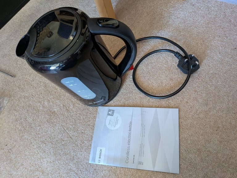 image for Bosch TWK76033GB Village Kettle - Black