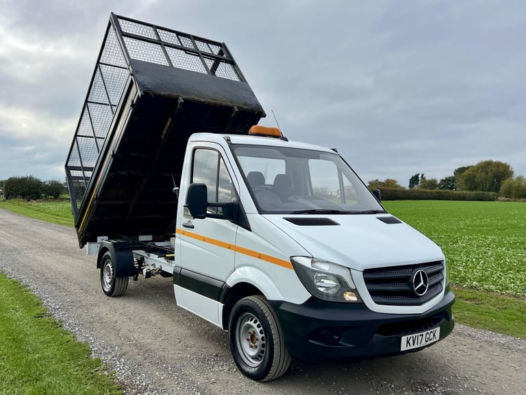 MERCEDES-BENZ SPRINTER 2.1 314 CDI CAGED TIPPER White Manual Diesel 2017