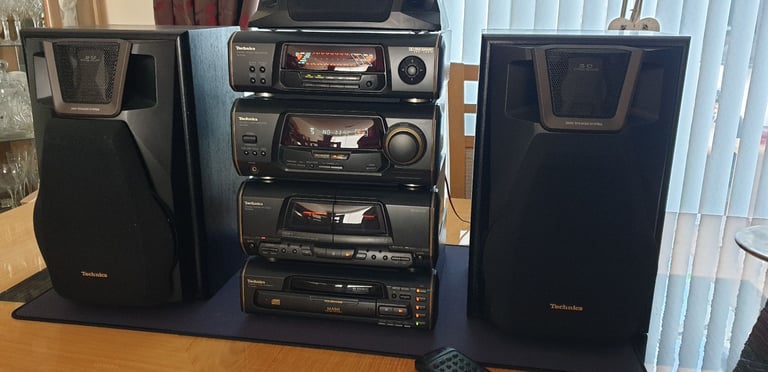 Technics 5 cd hifi system