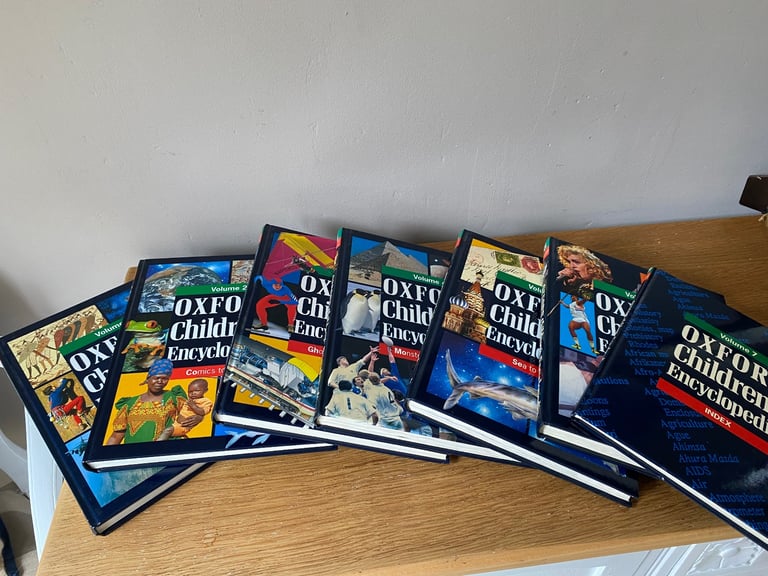 Oxford Children’s Encyclopaedia books 