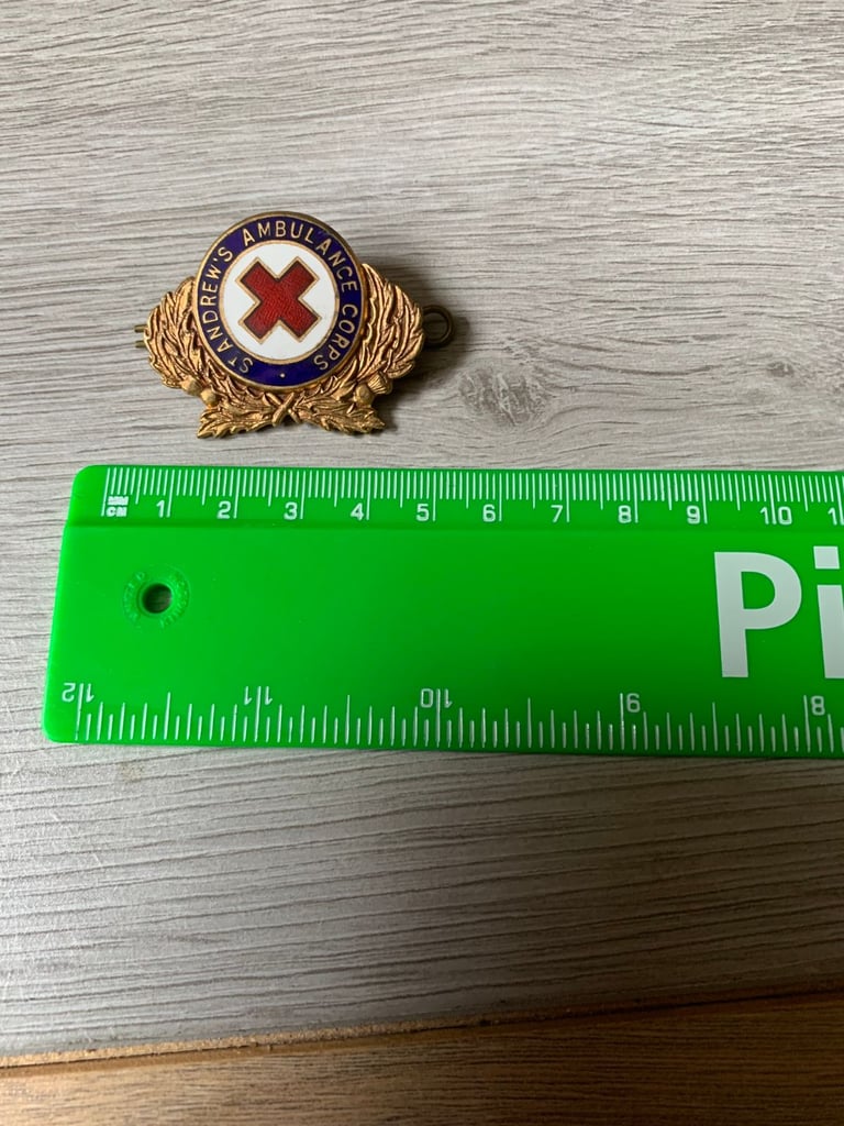 image for Vintage The St. Andrew’s Ambulance Corps Pin Badge