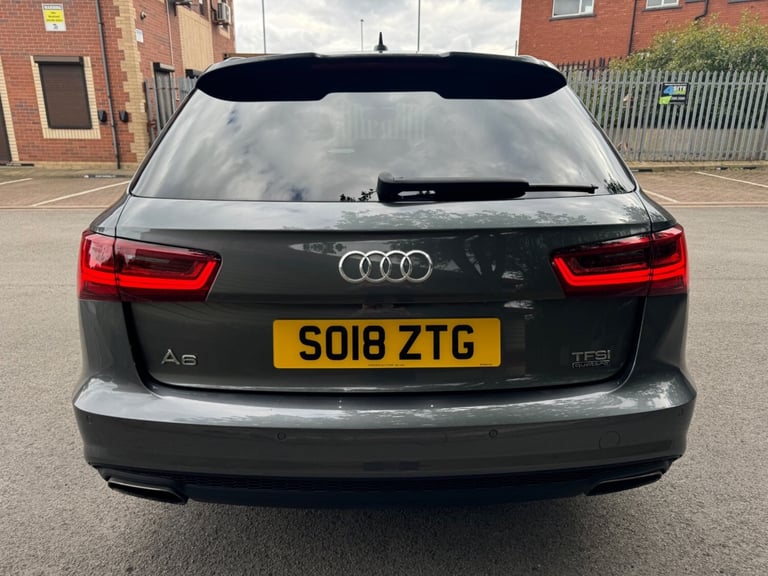 2018 Audi A6 2.0 TFSI Quattro Black Edition S Tronic ESTATE Petrol Automatic