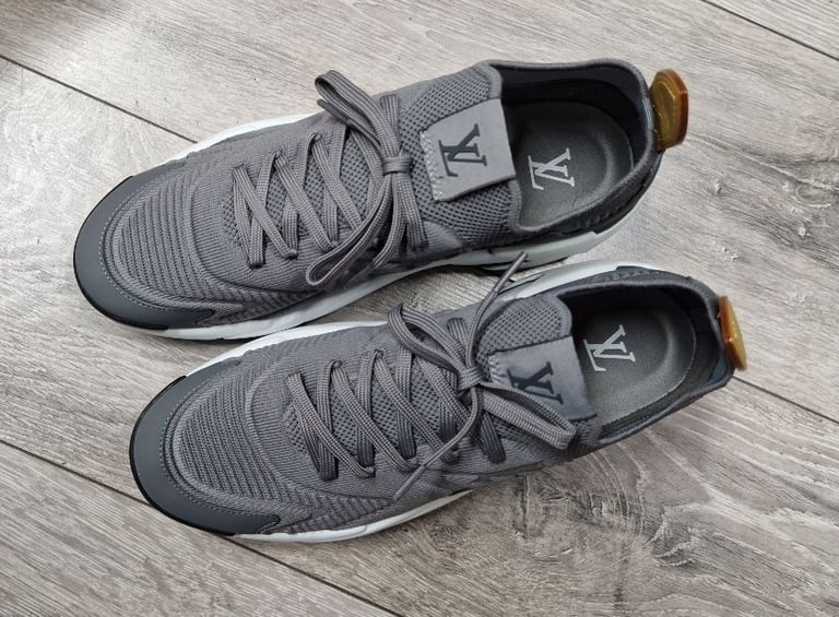 Louis Vuitton runners sneakers trainers black grey blue