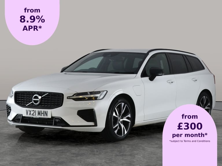 2021 Volvo V60 2.0 T6 Recharge PHEV R DESIGN 5dr AWD Auto ESTATE PETROL/ELECTRIC Automatic
