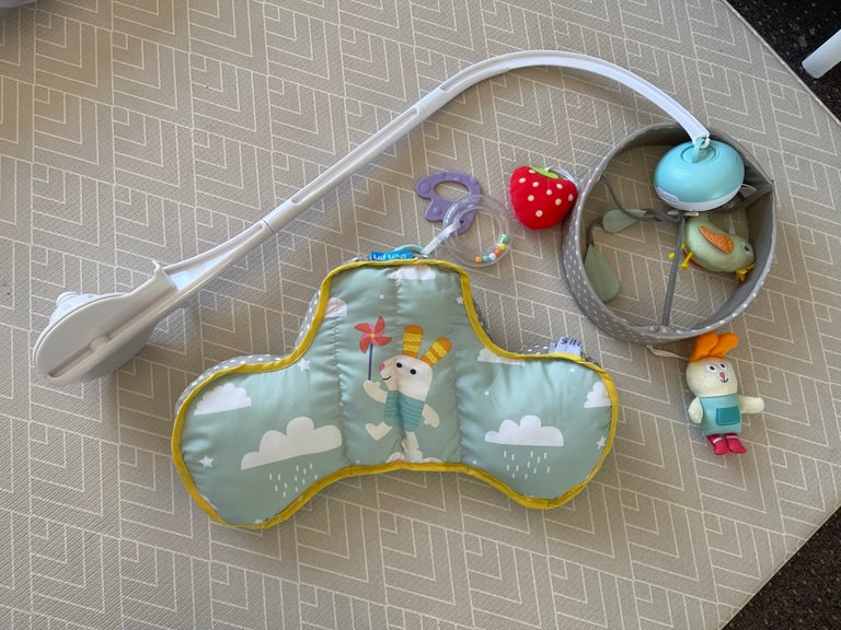 Taf Toys Cot Mobile and Tummy Time Pillow