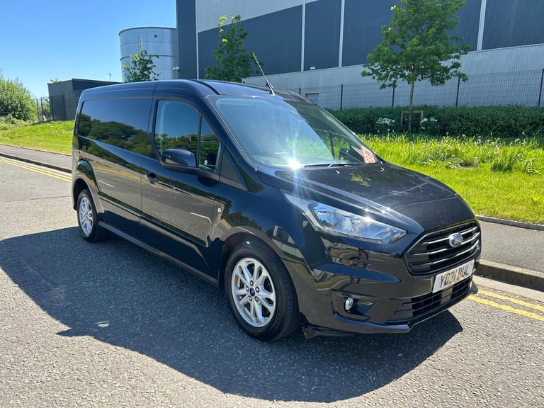Ford Transit Connect ( LIMITED ) 240 L2 LWB panel van IN GLEAMING BLACK  euro 6 