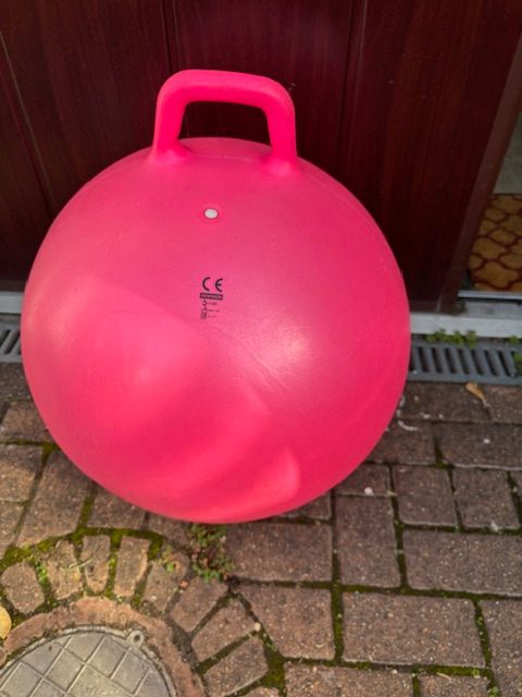 Resist 60 cm Kids' Gym Space Hopper - Pink