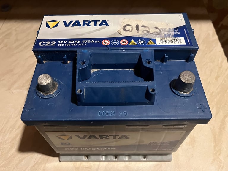 image for Car battery VARTA C22 12V 52 Ah 470A