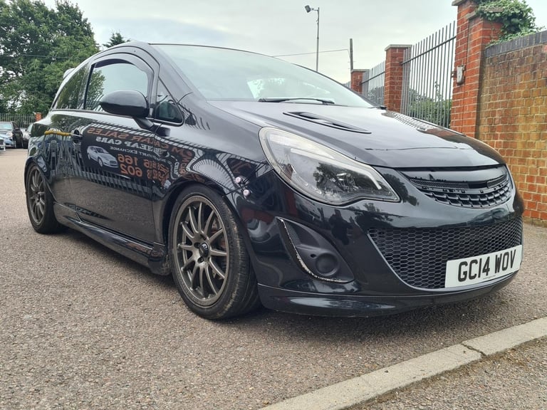 2014 Vauxhall Corsa 1.4T Black Edition 3dr HATCHBACK Petrol Manual