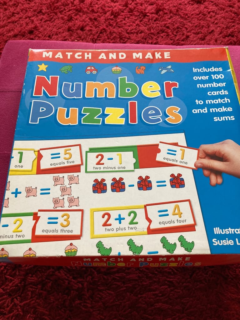 Match and make number puzzles