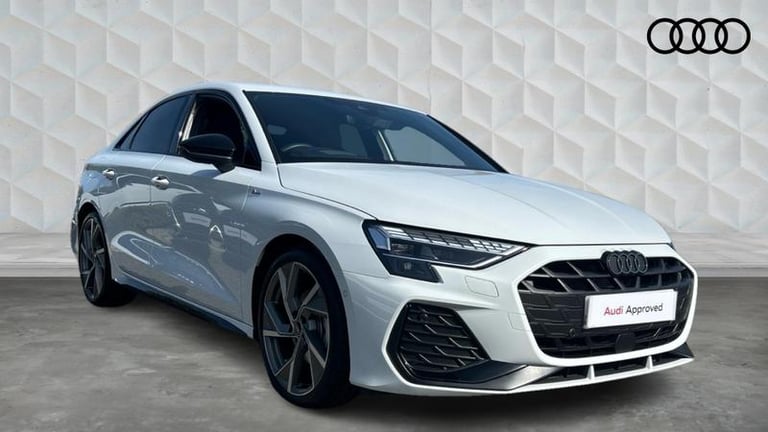image for 2025 Audi A3 Black Edition 35 TFSI  150 PS S tronic Automatic Saloon Petrol Automatic