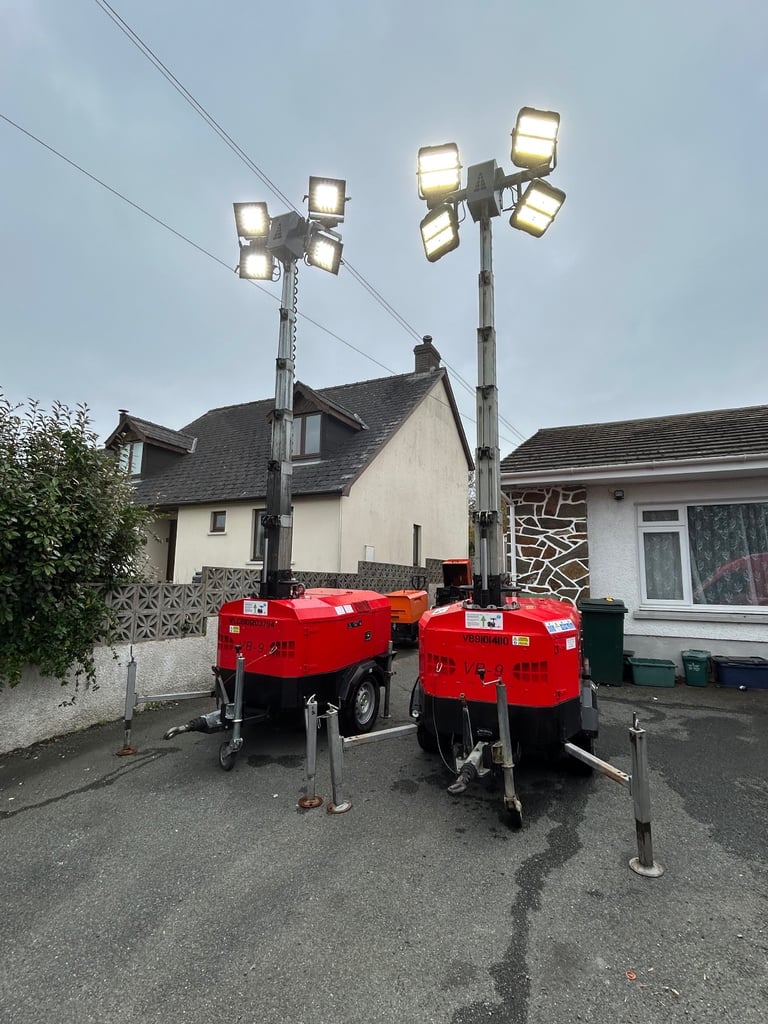 Generac Pramac VB9 Diesel LED Lighting Tower