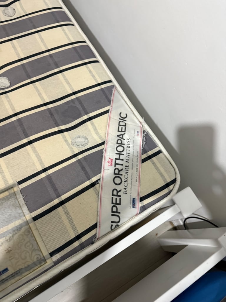 John Lewis Single Bed and Mattress 