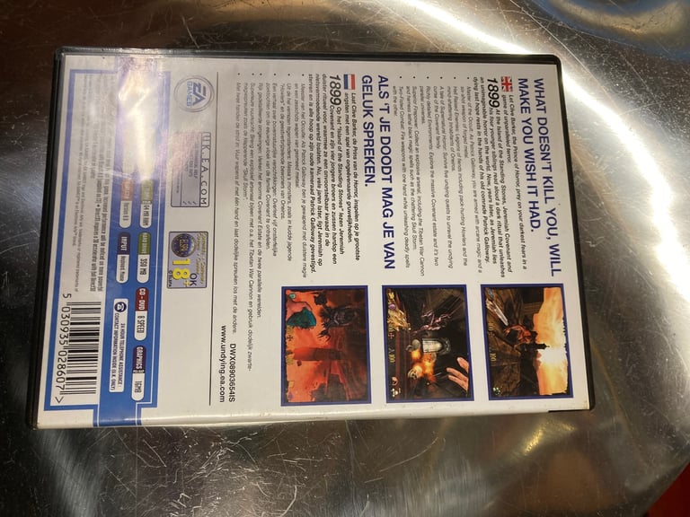 UNDYING VIDEO GAME 