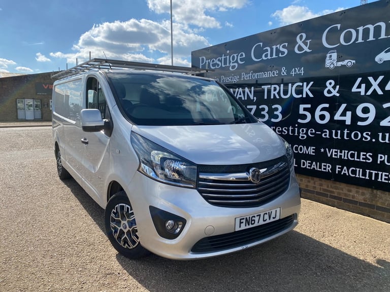 2017 Vauxhall Vivaro 2900 1.6CDTI 120PS SPORTIVE L2 LWB PANEL VAN 54K FULL SERVICE 12M MOT AC CR ...