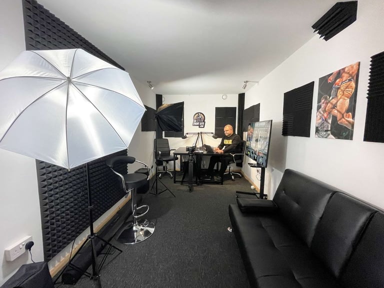 Music Studio | Soundproof Room | Podcast | Creative Space | Office In Leytonstone East London E10 