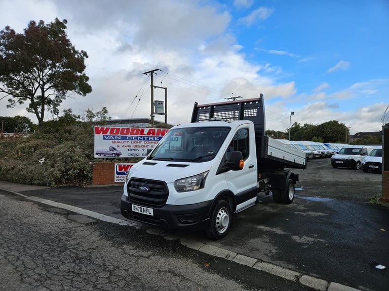 2020 ON 70 PLATE FORD TRANSIT 350 LEADER 130BHP TDCI LWB TRW TIPPER PICK UP ULEZ