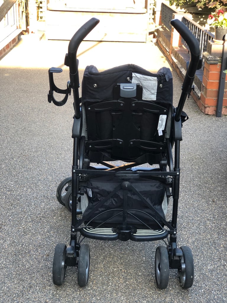 MAMAS and PAPAS PRAMETTE BLACK PUSHCHAIR 