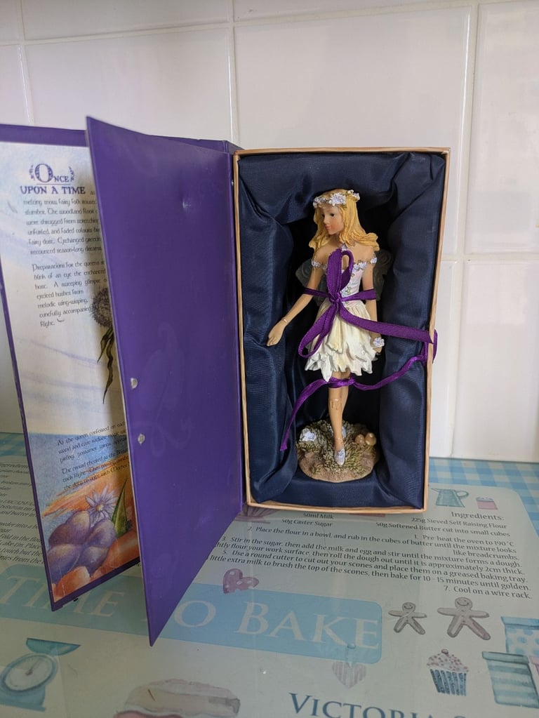 Once Upon A Time Handcrafted Fairy Figurine With Story
