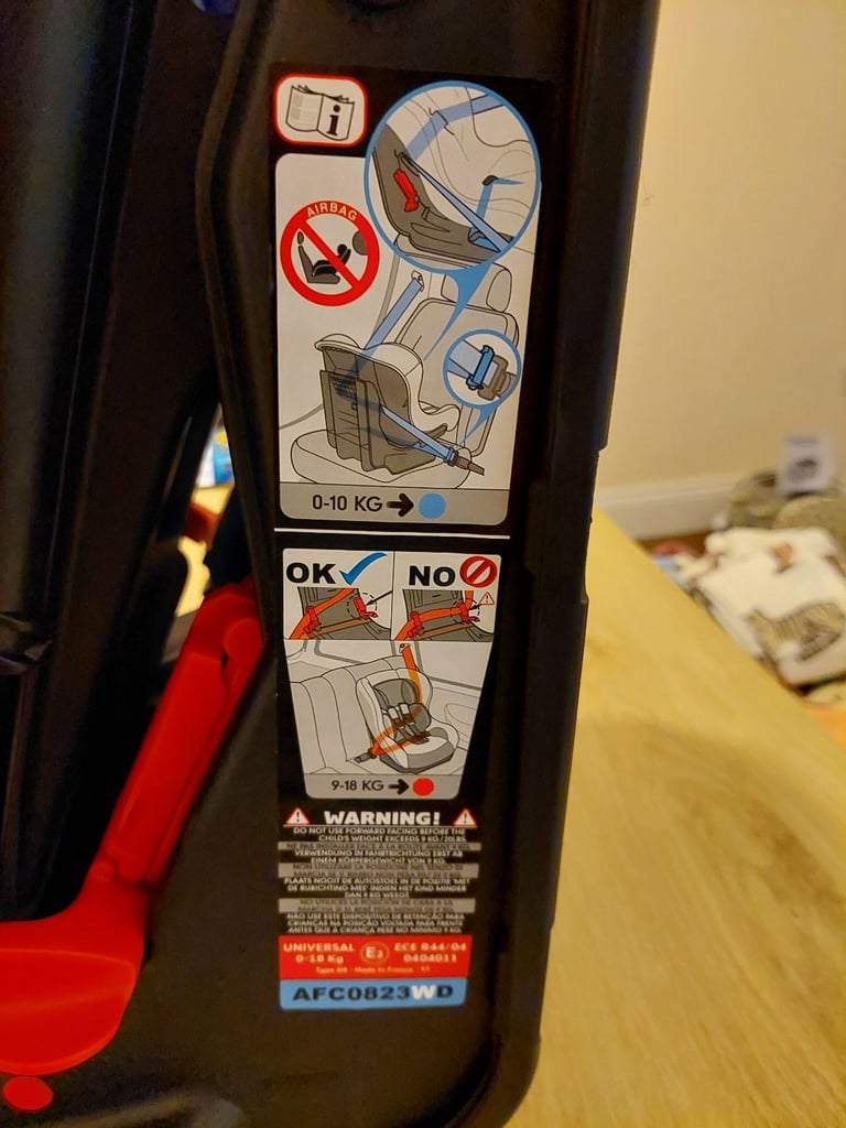 Brand new unused Mothercare Car Seat