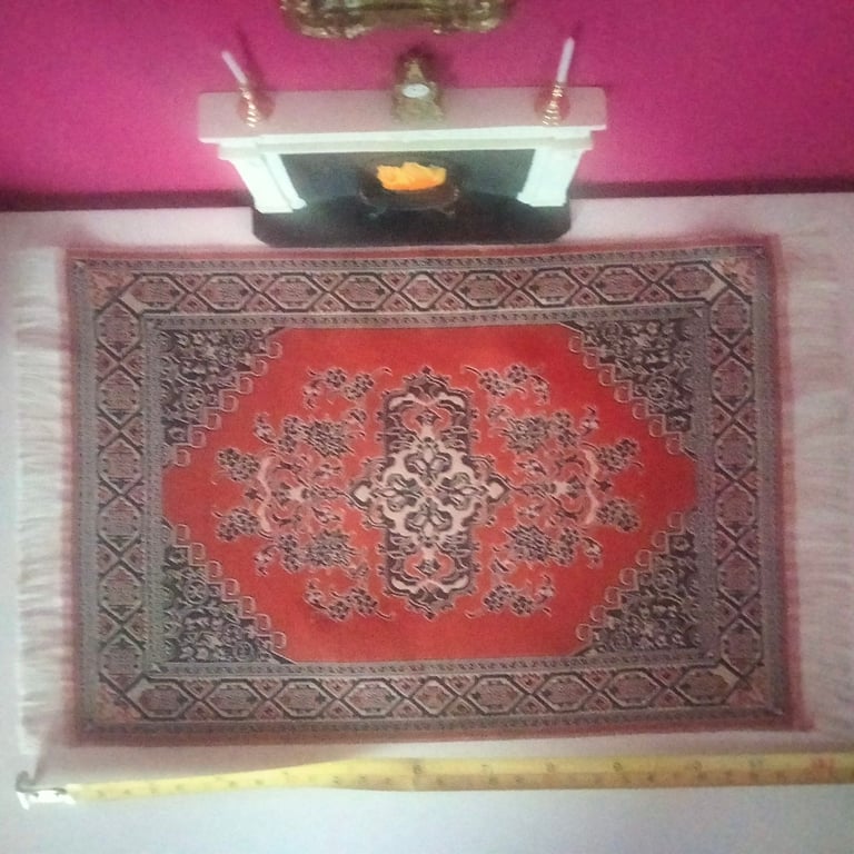 Dolls House Living room set of furniture including new cat still in packaging