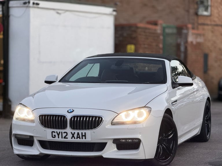 2012 BMW 6 Series 640d M Sport 2dr Auto CONVERTIBLE Diesel Automatic