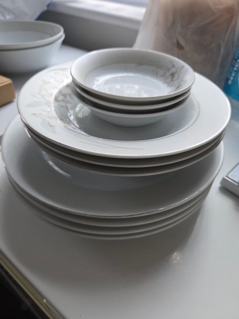 Dining plates and bowls 