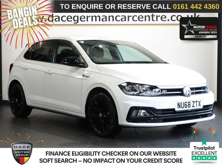 2018 Volkswagen Polo 1.0 TSI GPF R-Line Hatchback 5dr Petrol Manual Euro 6 (s/s) (115 ps) Hatchba...