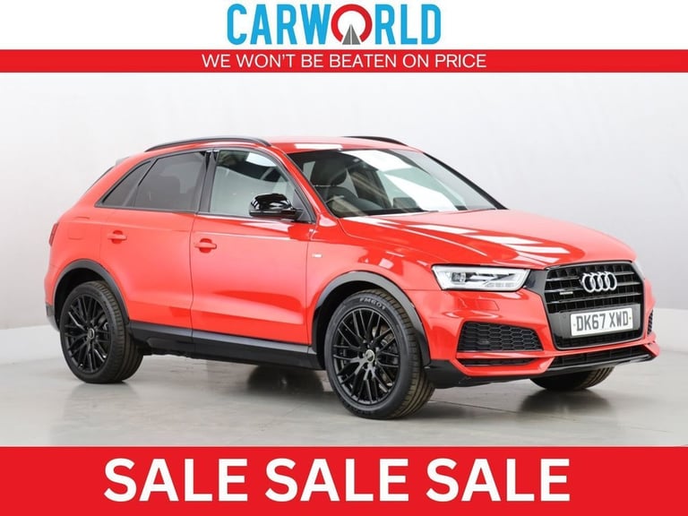 2017 Audi Q3 2.0 TFSI Black Edition SUV 5dr Petrol S Tronic quattro Euro 6 (s/s) (180 ps ESTATE P...