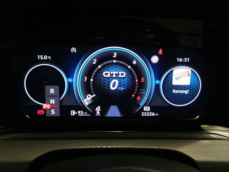 2023 Volkswagen Golf 2.0 TDI 200 GTD 5dr DSG HATCHBACK DIESEL Automatic