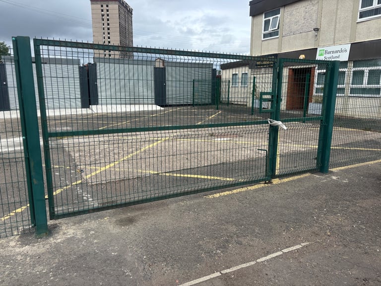 Secure enclosed yard with Storage Motherwell 