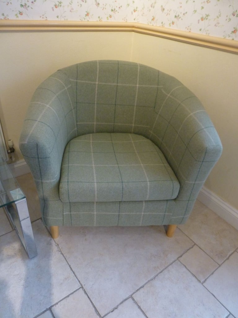 image for TWO 'TUB' ARMCHAIRS